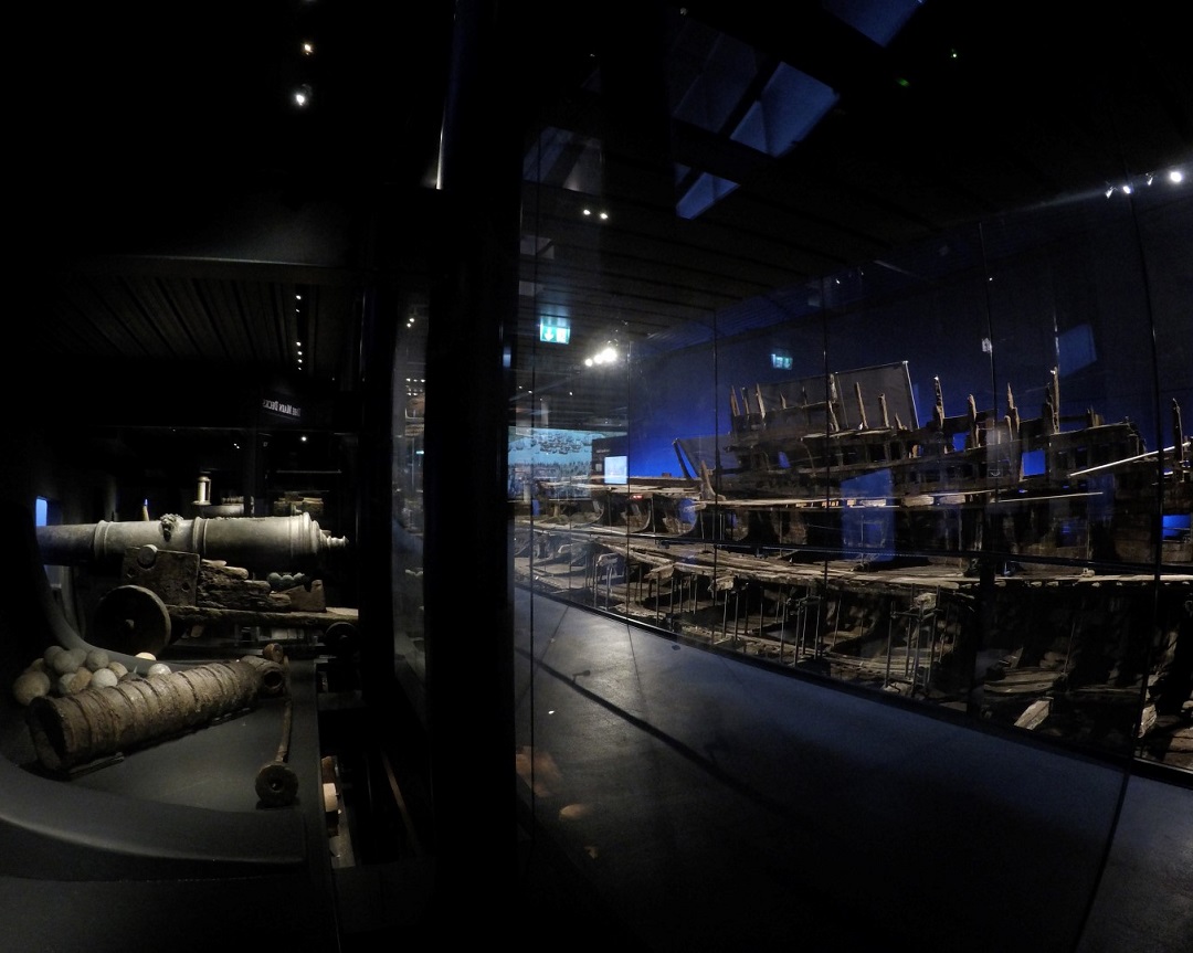 The main deck of the Mary Rose